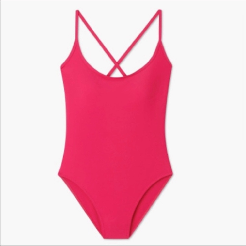NWT Summersalt high kick hot pink swimsuits sz4